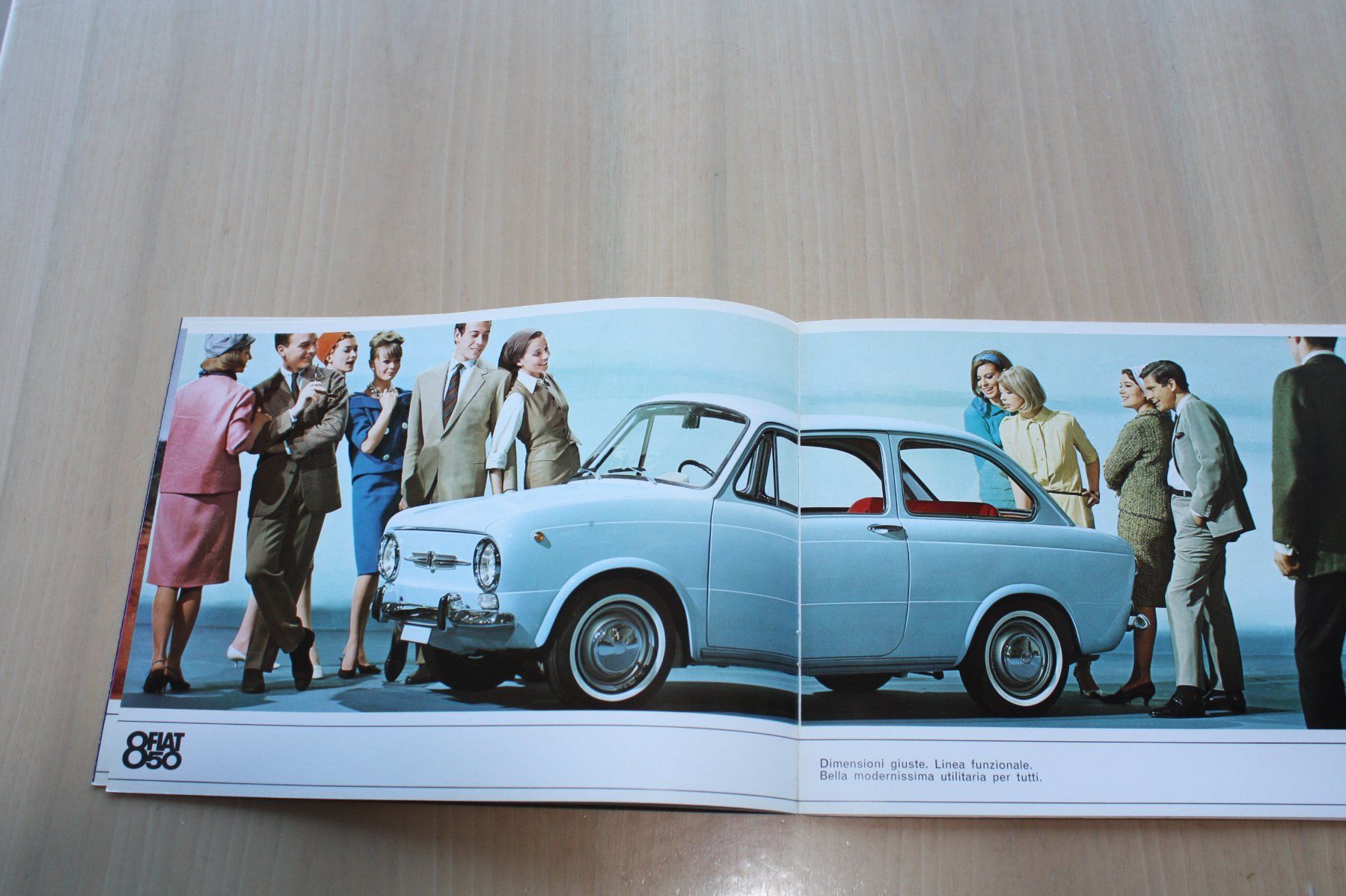 Fiat Dokumente: Fiat 850 Prospekt 1965 – Gebraucht aus Wikon von erwin400 2