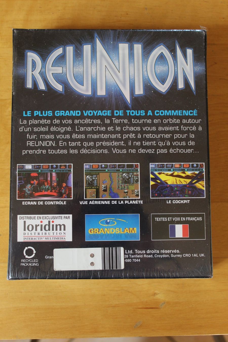 Giochi: REUNION PC CD-ROM Big box Edition Scellé Français – Nuovo e nell'imballaggio originale da Saignelégier venduto da Chocobarde 1