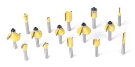 15 Oberfräsen - Profilfräser / 6mm Schaft