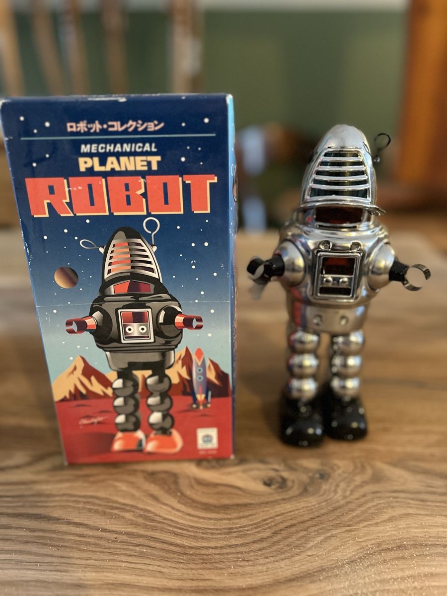 Giocattoli: Mechanical Robot zum aufziehen  – Nuovo e nell'imballaggio originale da Zürich venduto da KuduKing