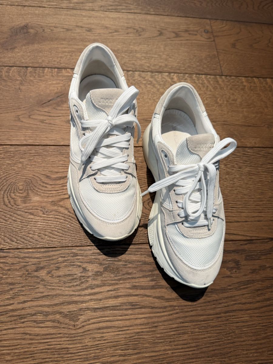 Jimmy Choo Scarpe da donna: Jimmy Choo Trainers White Size 38  – Usato da Pfäffikon SZ venduto da NicMarKom
