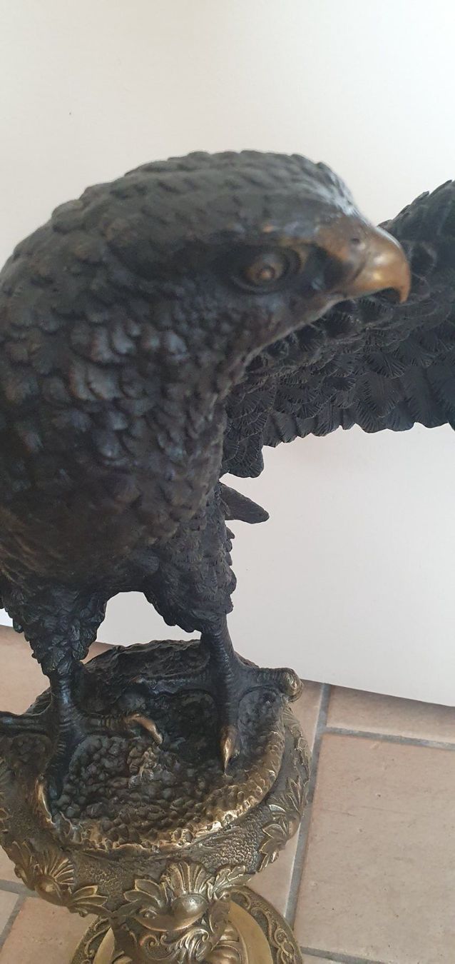 Sculptures & Statues: Bronzeadler gross und schwer – D'occasion à Adligenswil par Wurli1 1