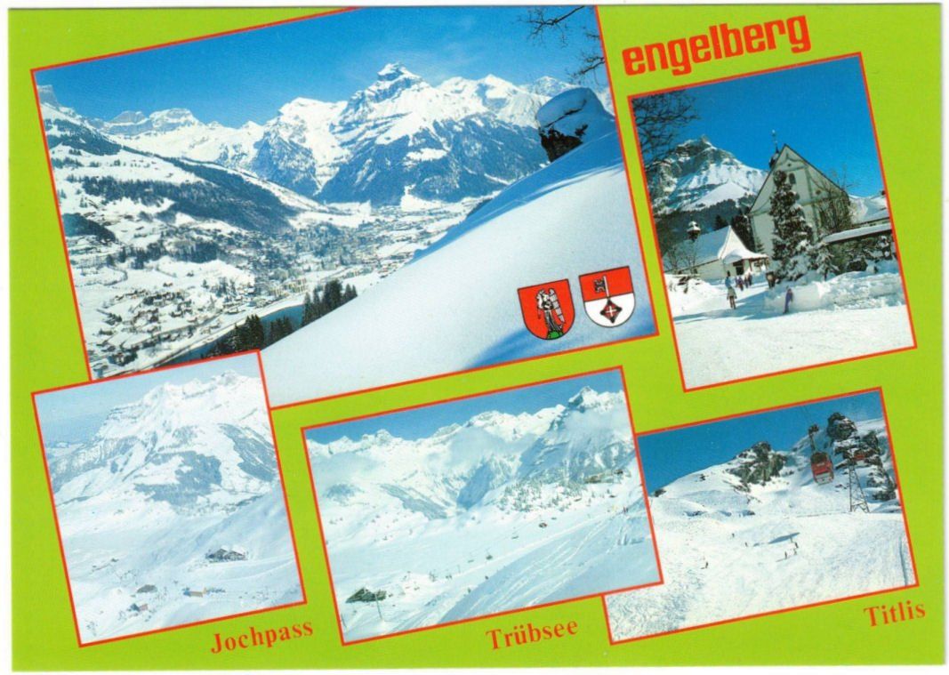 Ansichtskarten: Engelberg - 5 Bild AK – Gebraucht aus Binningen von Mountainrider