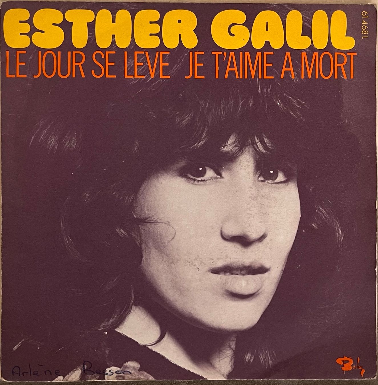 Schallplatten: ESTHER GALIL - LE JOUR SE LÈVE – Gebraucht aus Bussigny von vinyl-pas-cher