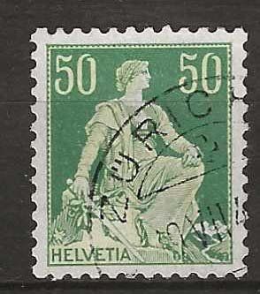Tutti i francobolli: CH113y - Helvetia avec épée 113y obl. Zurich – Usato da Trélex venduto da Phil_Albert