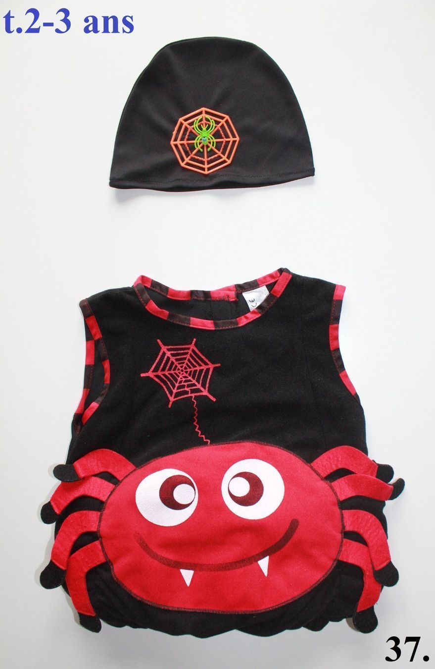 Costumi: Costume Araignée / Spinne   t. 2 - 3 ans – Usato da Peseux venduto da CoolShoping