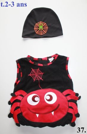 Costume Araignée / Spinne   t. 2 - 3 ans