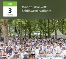 Maienzug Bankett-Tickets