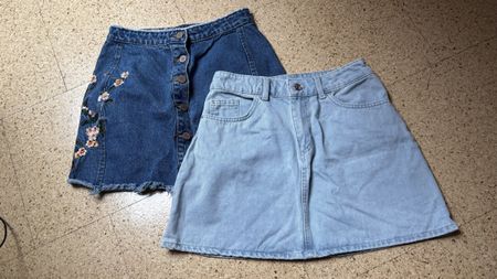 Kleiderpaket: 2x Jeans-Minirock