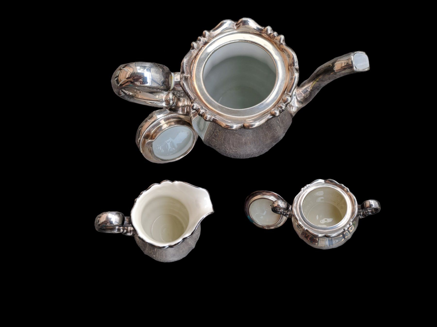 Services de table: Kaffeeservice versilbert – D'occasion à Zollikon par TimeIsMoney 1