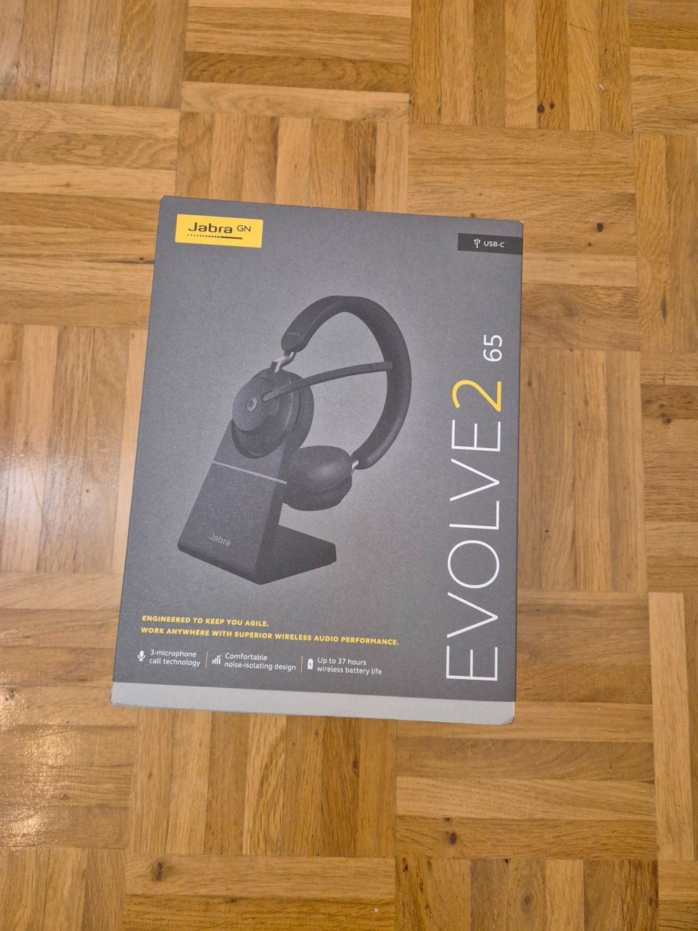 Jabra Kopfhörer: Neues Jabra EVOLVE2 65 USB-C Headset (originalverpackt) – Gebraucht aus Oberdorf NW von niederj