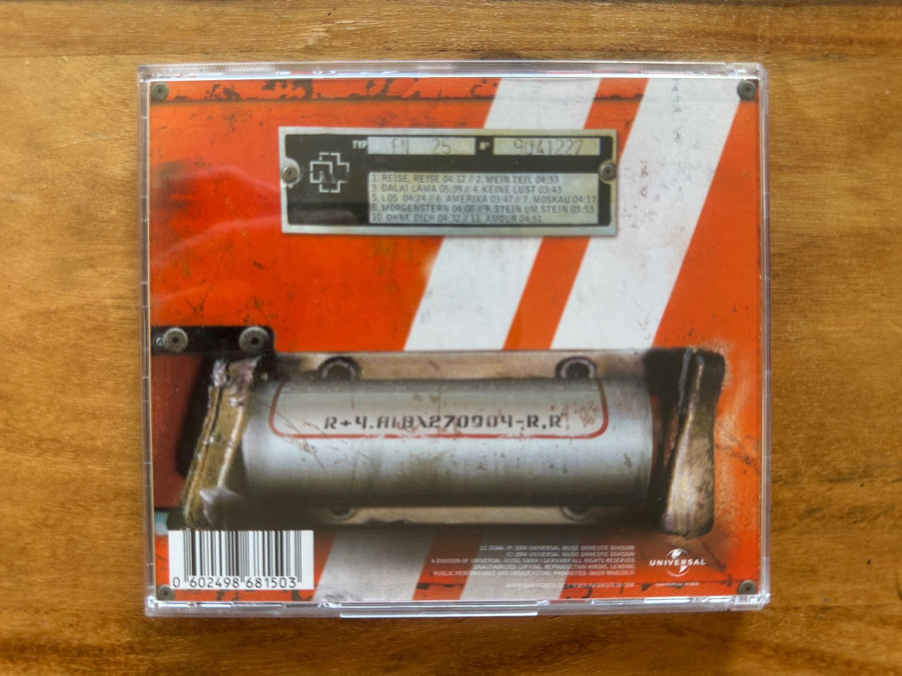 CDs: Rammstein - Reise, Reise – Gebraucht aus Horgen von flyingpenguin2000 2