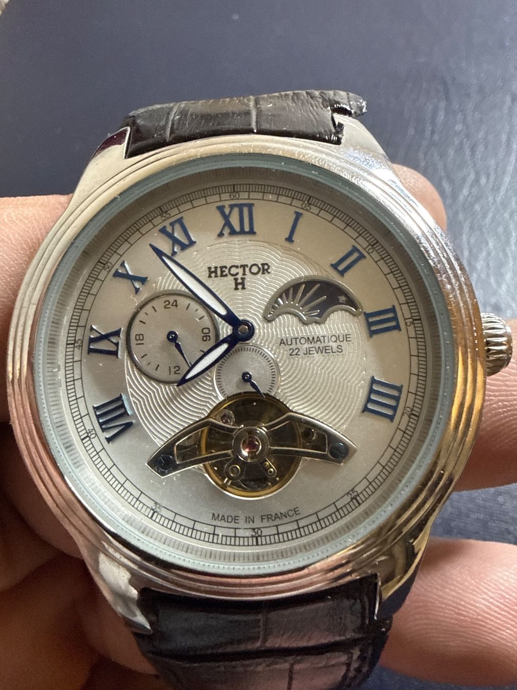 Montres: Hector Automatic 45 mm – D'occasion à Pfeffingen par Allhandelklgwatches