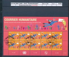 2007 UNO - Genf, Postsendungen - Kleinbogen