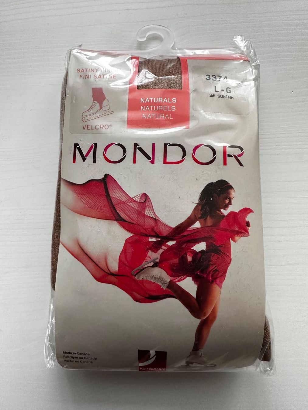 Calze & Collant: Mondor Eislaufstrumpfhose 3374 Suntan Gr. L-G – Nuovo e nell'imballaggio originale da Wagenhausen venduto da vintagesecondhand