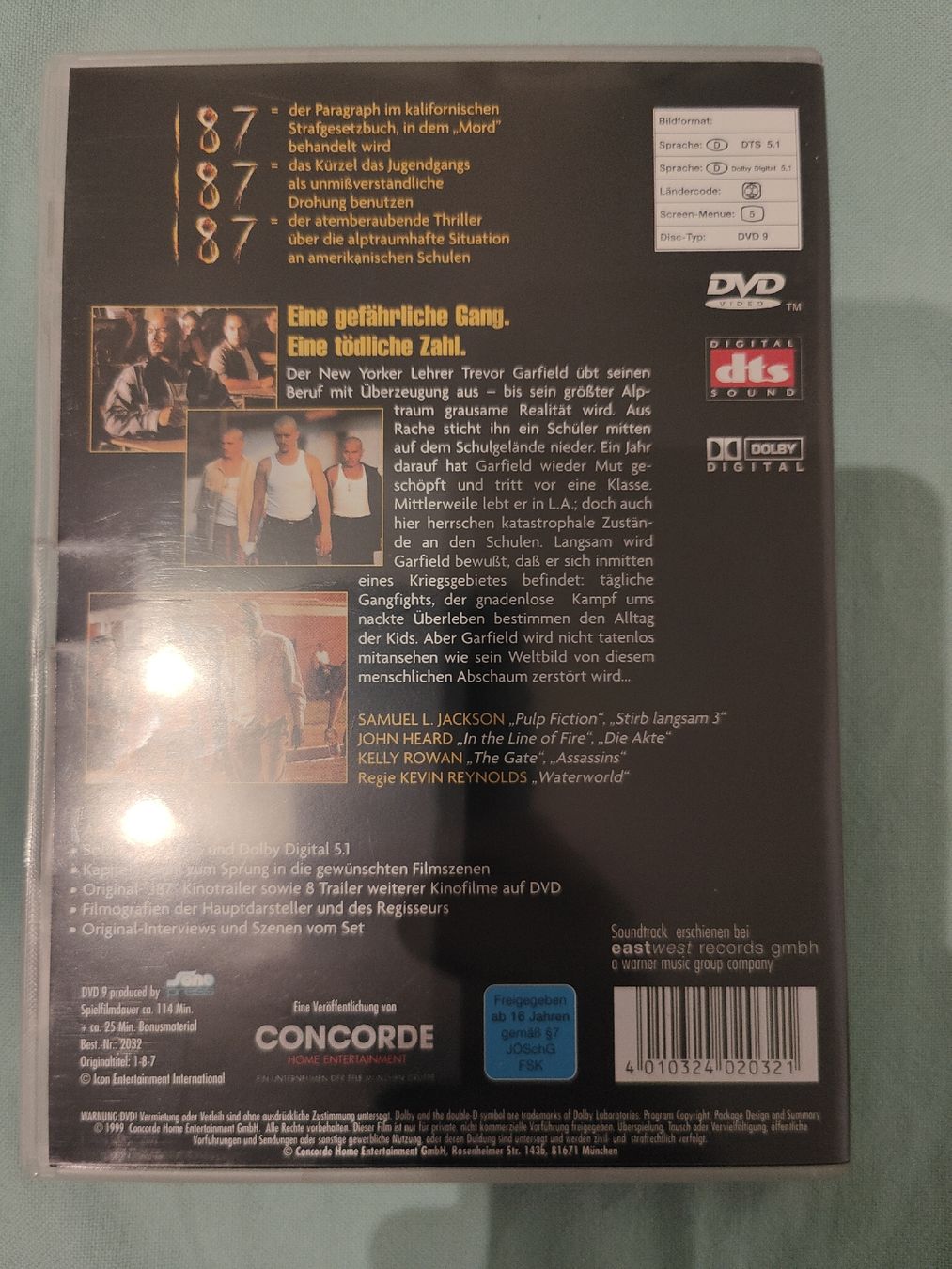 Tutti i DVDs: 187 – Usato da Liestal venduto da bebbi1989 1