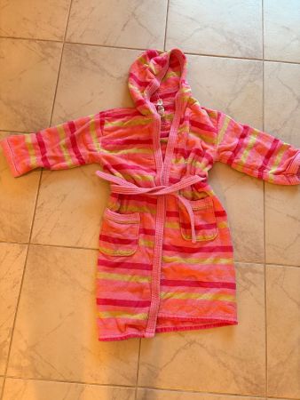 Frottee Bademantel Gr. 146/152 Pink - Top Zustand, C&A