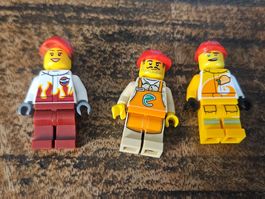 lego lot de 3 figurines