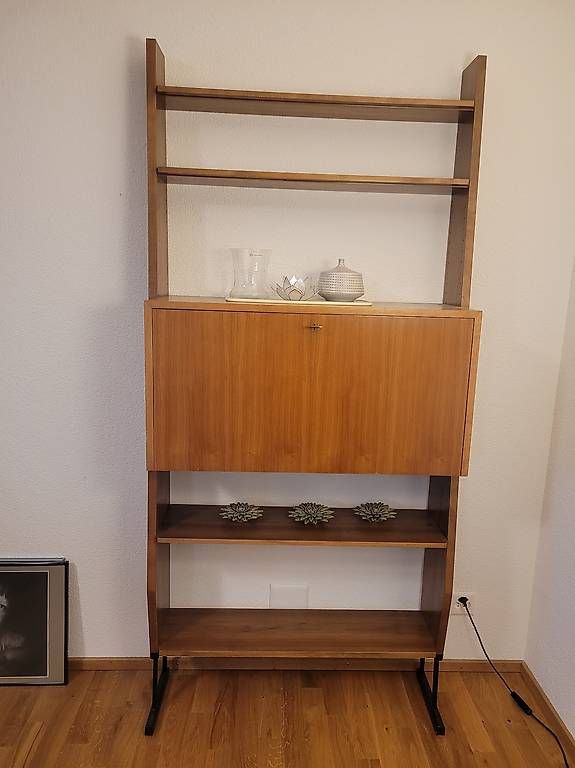 Scaffali: Mid century vintage Teak Regal/Bar – Usato da Grosshöchstetten venduto da kids04 3