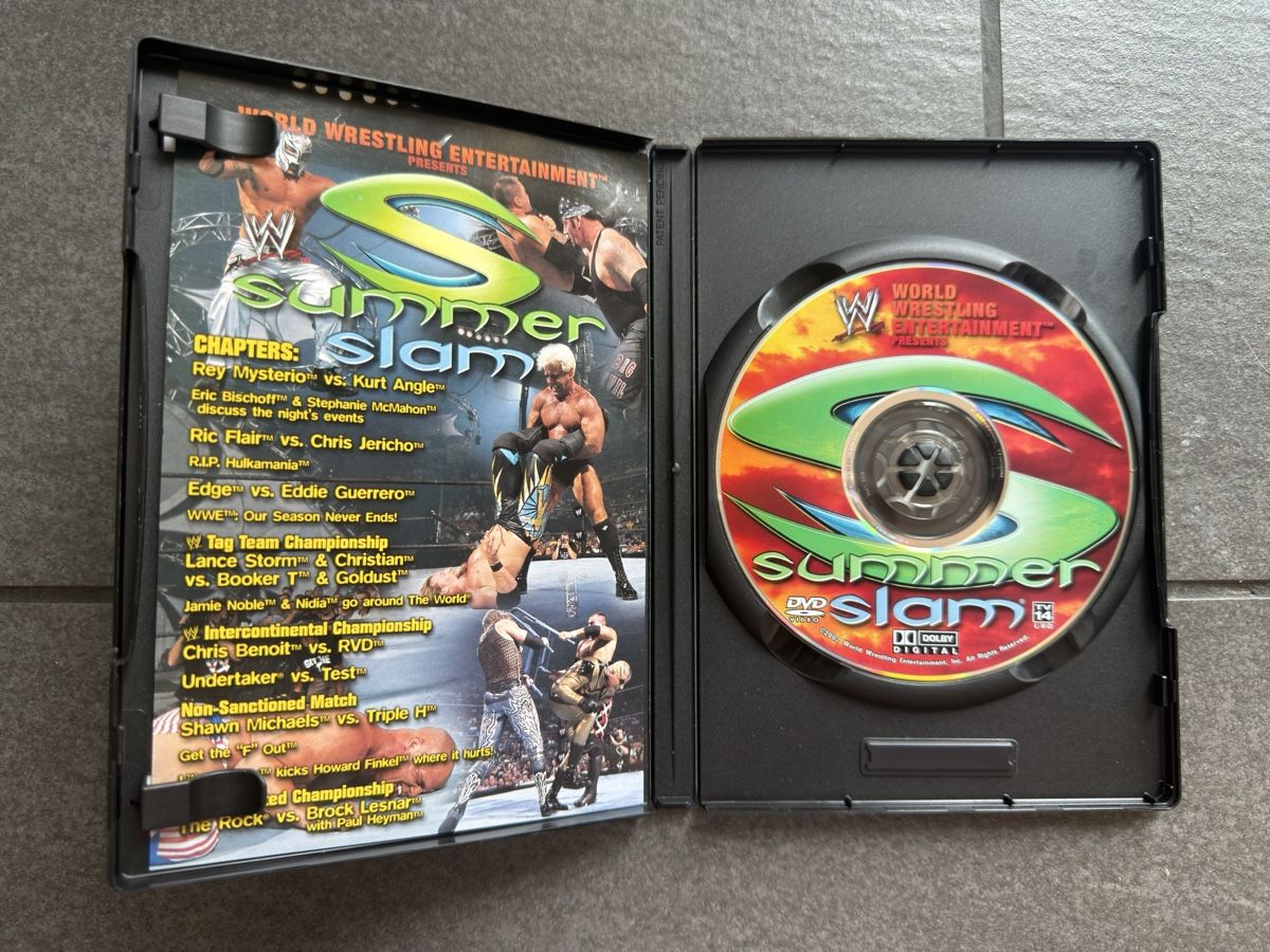Tutti i DVDs: WWE SummerSlam 2002 DVD – Usato da Zürich venduto da cENS0R 2