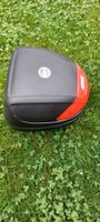 Givi Topcase Motorrad schwarz rot guter Zustand