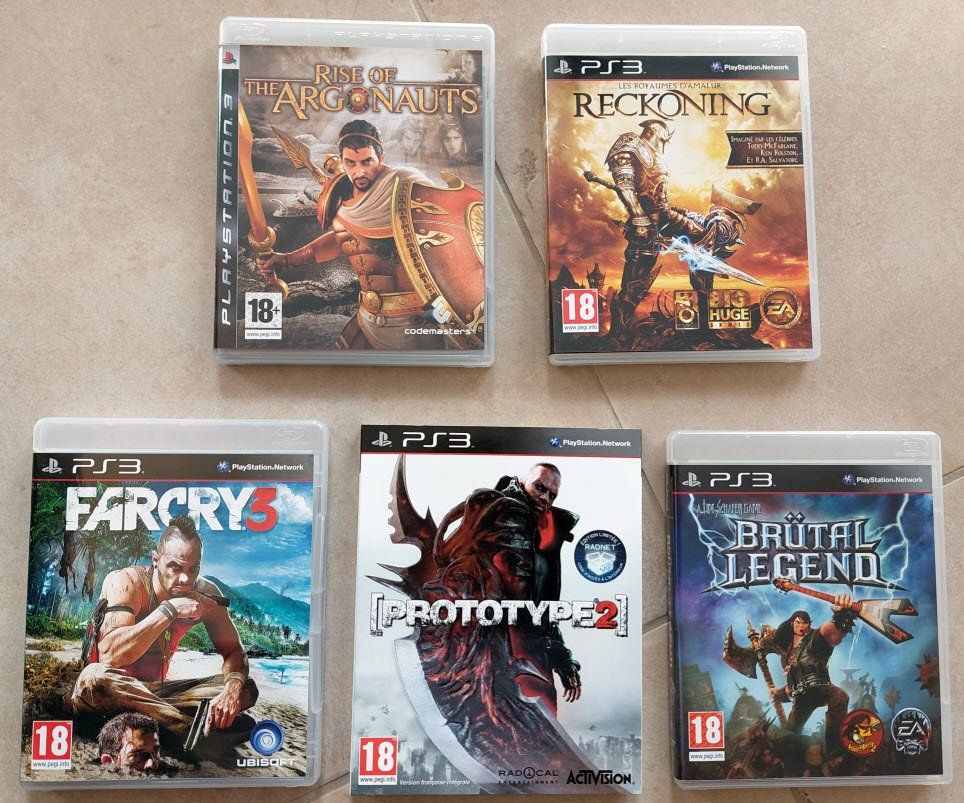 Spiele: PS3 - Jeux PlayStation 3 - Lot 13 – Gebraucht aus Romanel-sur-Lausanne von MichelAjac