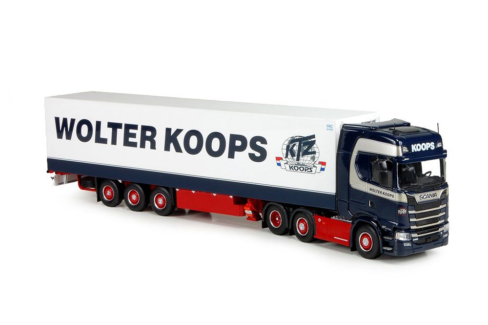 Tekno Kit di modellismo & Modellini statici: Tekno 74702 Scania Walter Koops – Nuovo e nell'imballaggio originale da Dagmersellen venduto da FBM-Bacheli 3