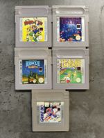 5x Nintendo Game Boy Spiele Set