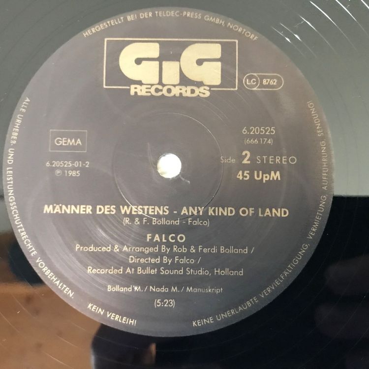 Falco - Jeanny Part 1/Männer des Westens | Kaufen auf Ricardo