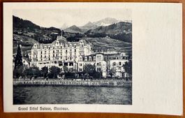 Montreux - Grand Hôtel Suisse - Belle carte ancienne