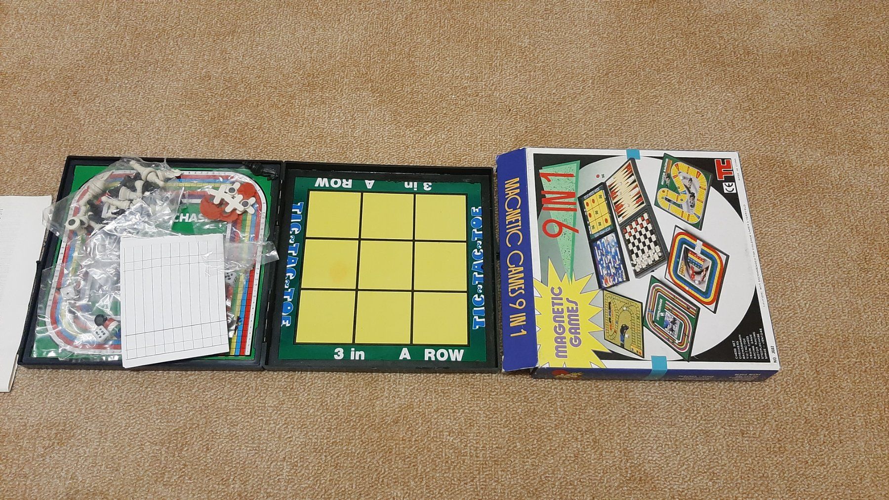 Giochi: Spiele "Magnetic games" (Backgammon, Schach, Checkers" – Usato da Riehen venduto da joerdeli 1