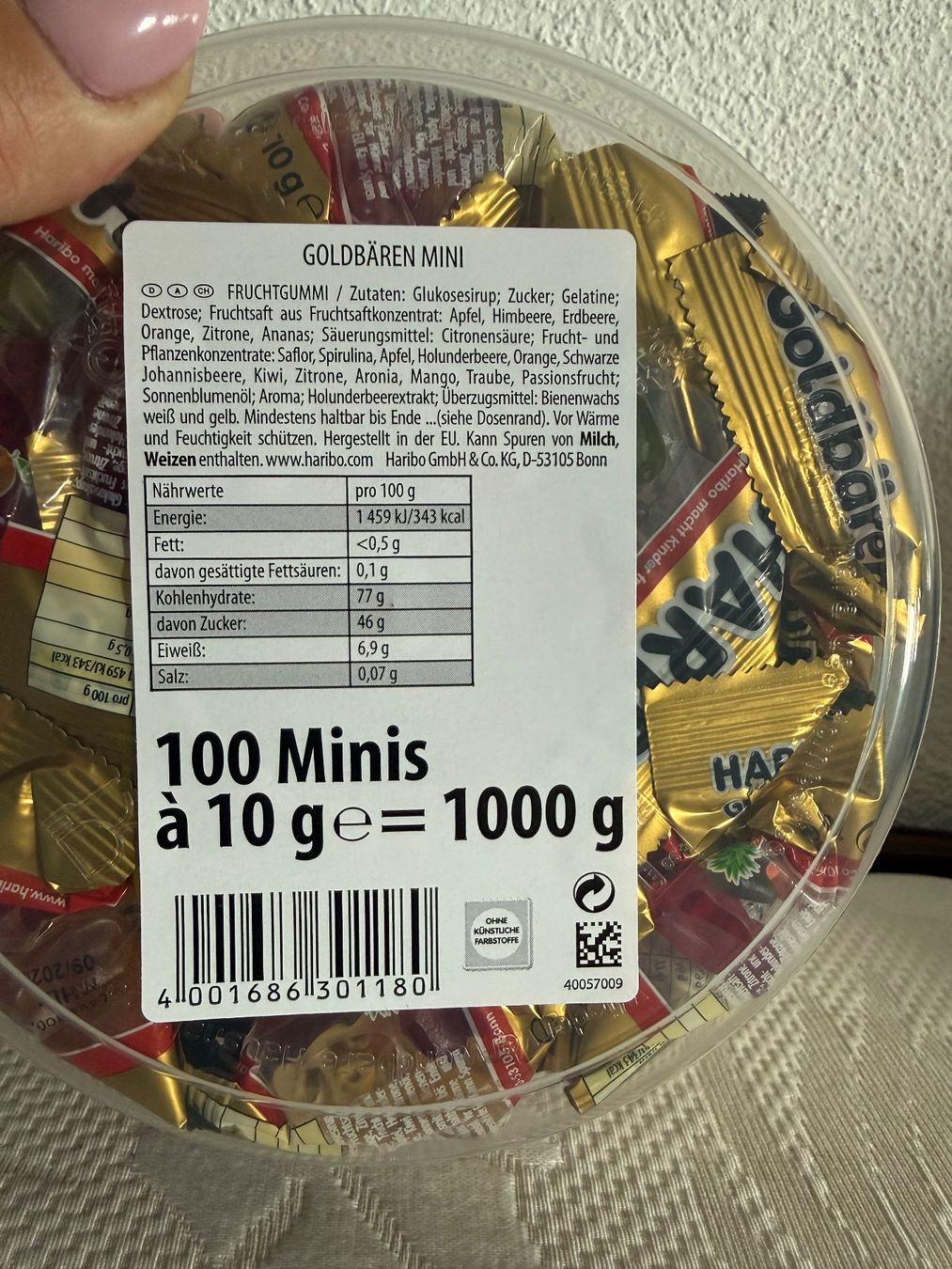 Haribo Cibi & Specialità: Haribo Gummibärchen – Nuovo e nell'imballaggio originale da Schwadernau venduto da Daniela77 1