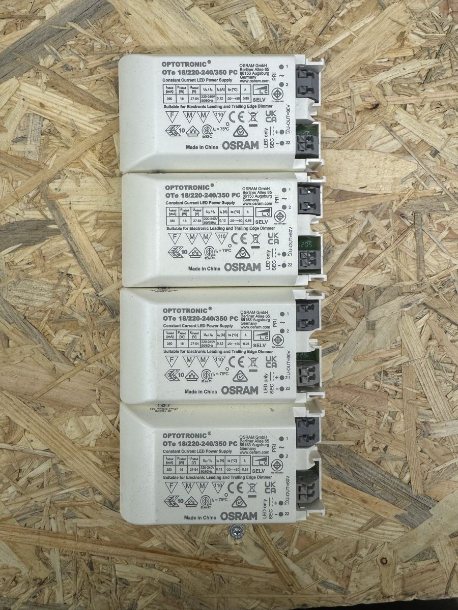 Osram Componenti elettronici: Osram Optotronic OTe 18/220-240/350 – Nuovo (secondo la descrizione) da Grossaffoltern venduto da livu98all