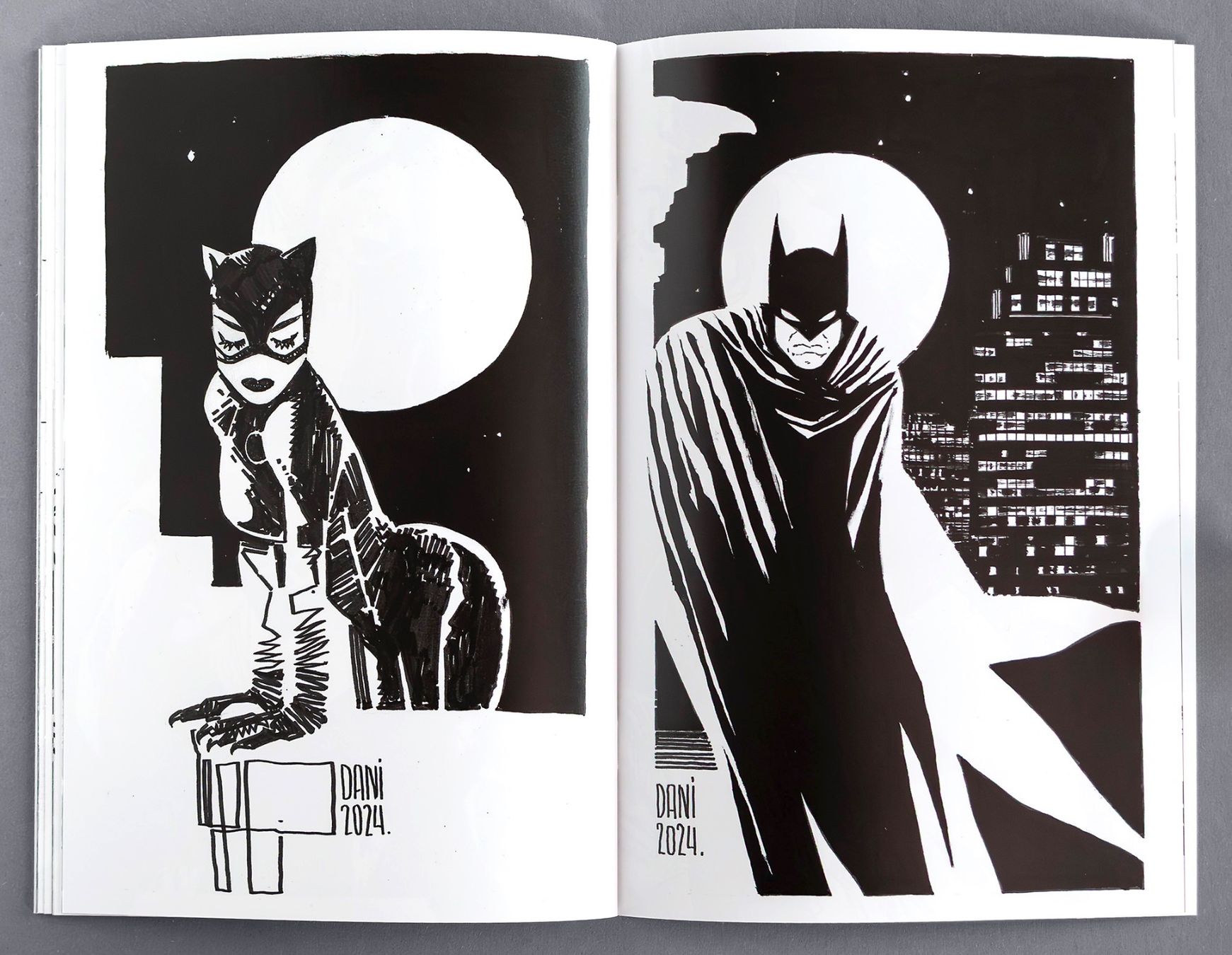 Comics: DANI STRIPS - INKBOUND II - SKETCHBOOK SIGNED RAVEN SKETCH – Neu (gemäss Beschreibung) aus St. Gallen von kobayashi-maru 6