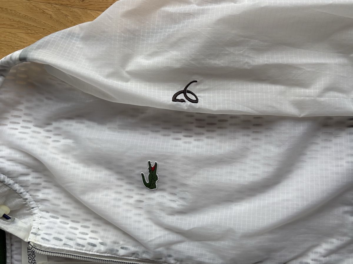 Lacoste Jacken: Lacoste x Djokovic Windbreaker weiss M – Gebraucht aus Oberbüren von dav_hyc9 3