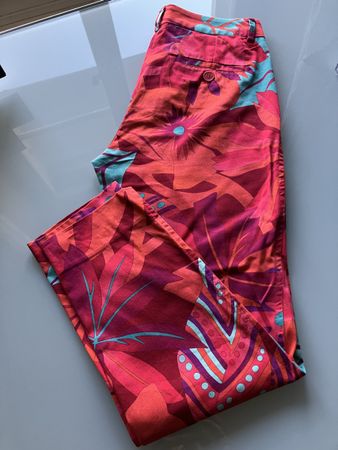 Bunte Max Mara Hose Grösse 34