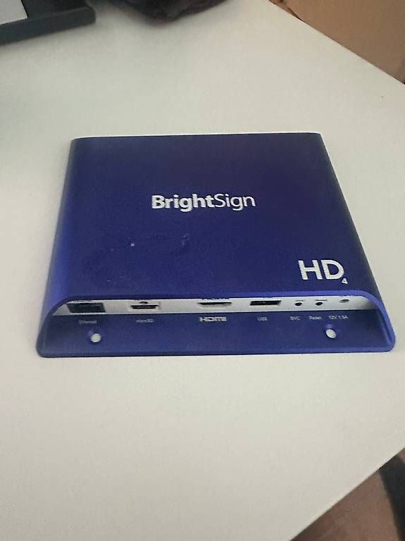 Lecteur multimedia & Streamer: BrightSign 4K Content Player HD1024 – D'occasion à Rickenbach Sulz par gekopro