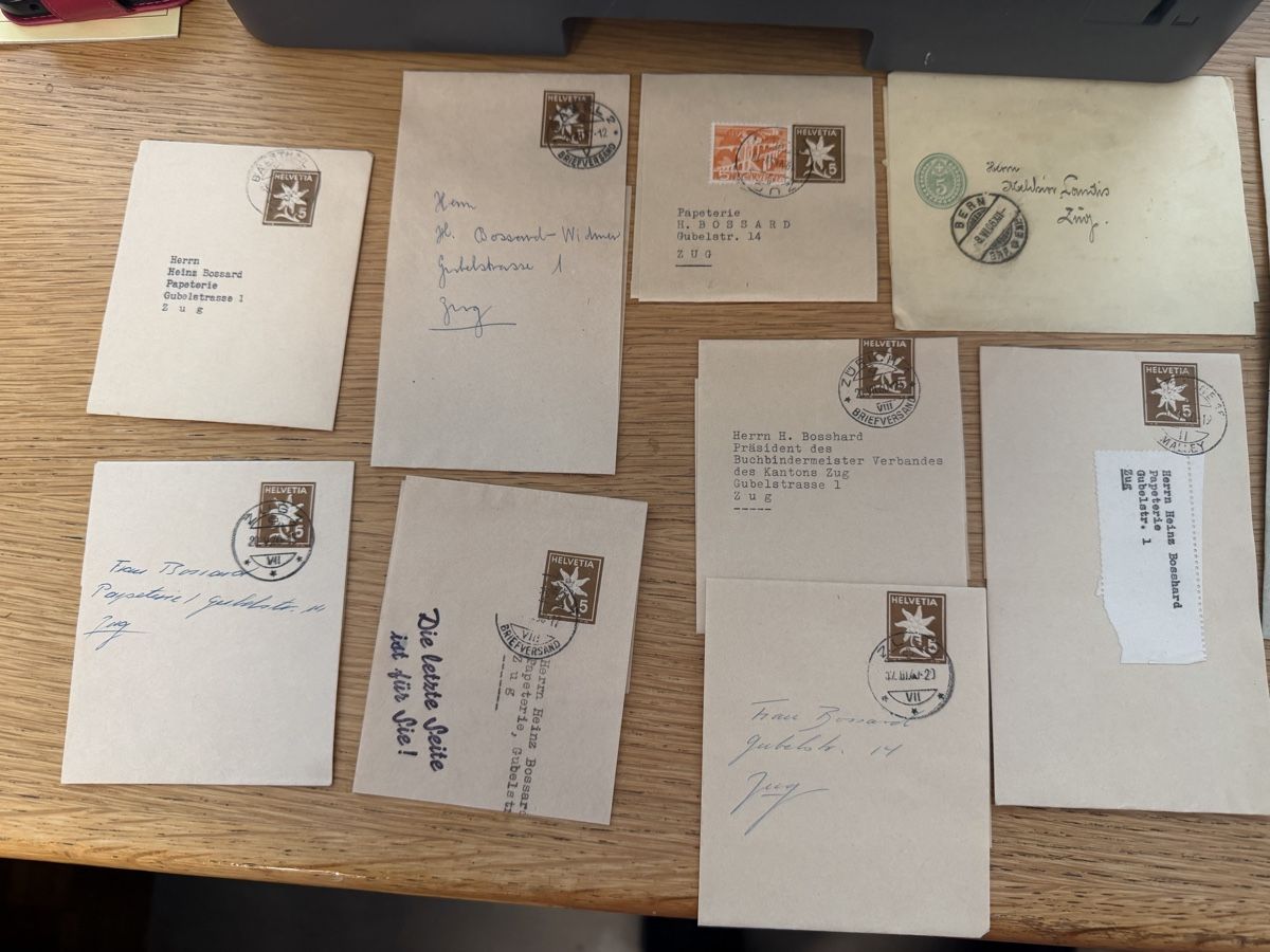 Alle Briefmarken: 30  alte Streifbänder  Schweiz – Gebraucht aus Murgenthal von Tina_4055