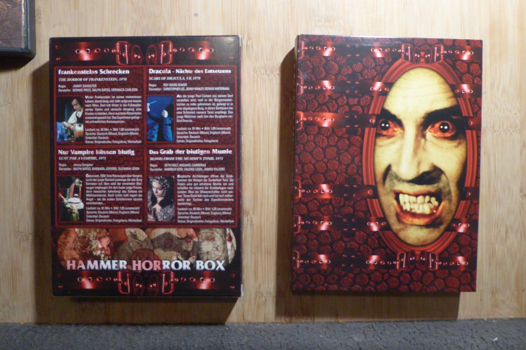 Tutti i DVDs: 4x DVD Hammer Horror Box – Usato da Allschwil venduto da Summelsarium 1
