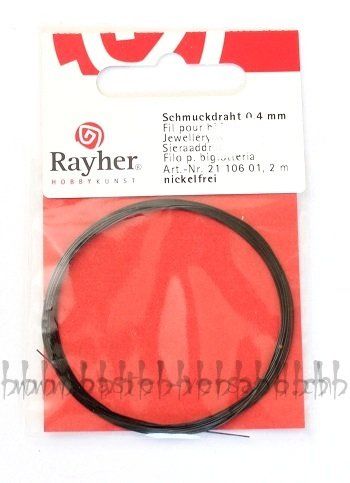 Creative-Beads Schmuckdraht - Edelstahl Ummantelt 0,4mm