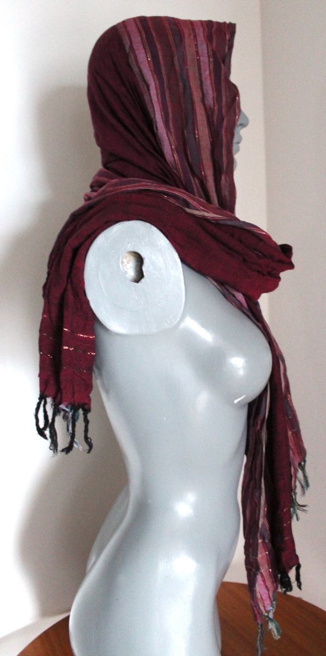 Foulard & Sciarpe: Grosses Tuch, Umhang  166 cm x 95 cm – Usato da Locarno venduto da madame-tus-sauds 6