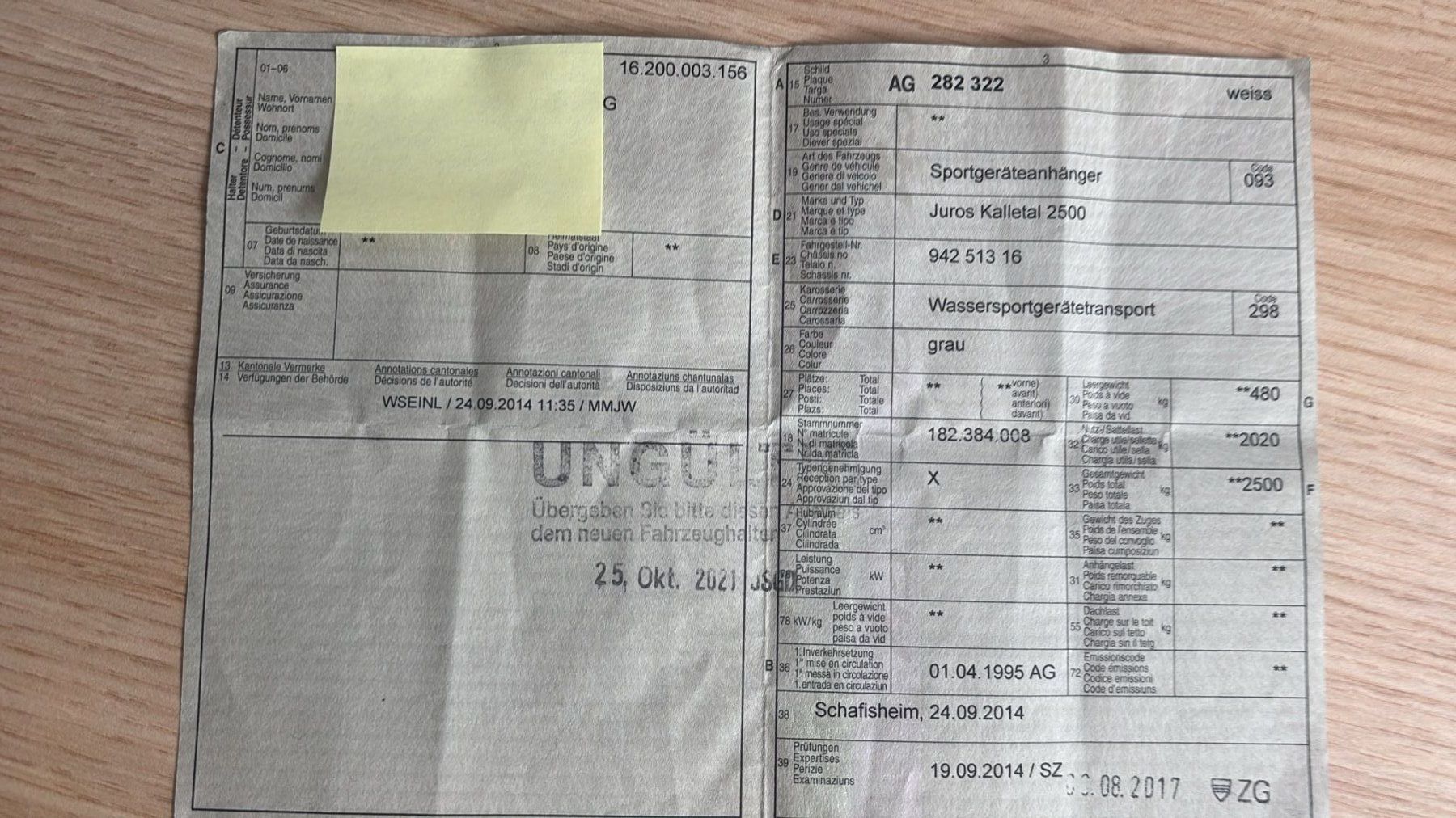 Rimorchi: Bootsanhänger – Usato da Buonas venduto da gullis 5