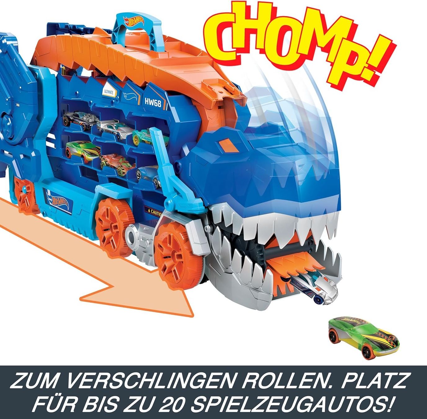 Hot Wheels Giocattoli: Hot Wheels Ultimate T-Rex Transporter – Nuovo e nell'imballaggio originale da Oensingen venduto da CSCollectors 3