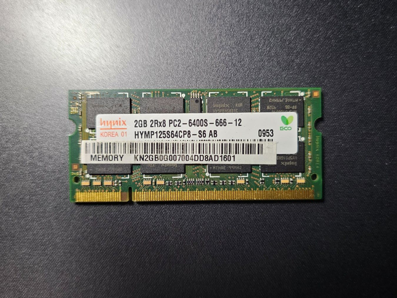 Memory / RAM: Hynix 2GB RAM, PC2-6400S – Gebraucht aus Biberist von ShopSoltan