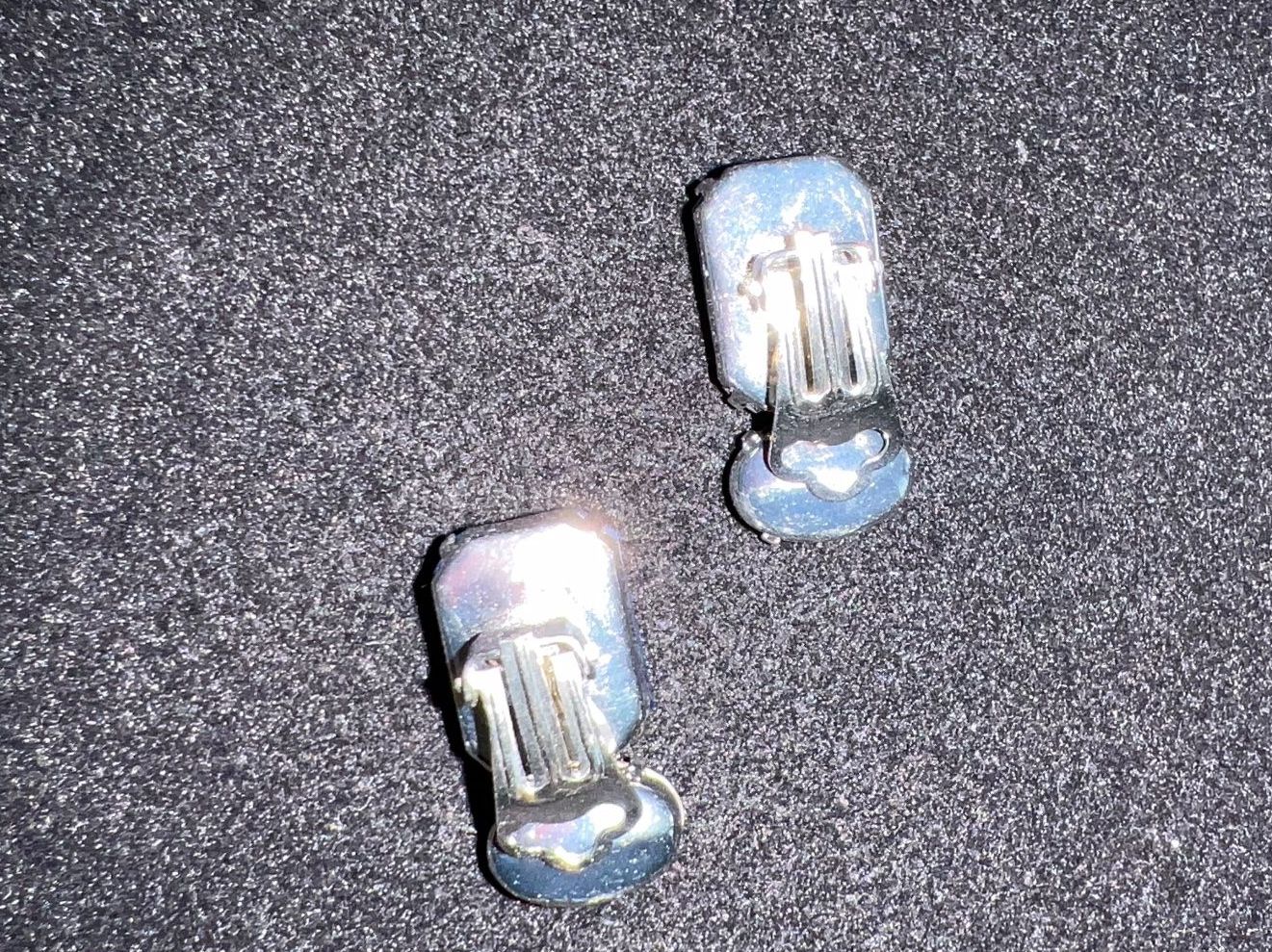 Ohrringe & -stecker: Vintage Ohrclips blau – Gebraucht aus Uznach von Ya_x7x6 2