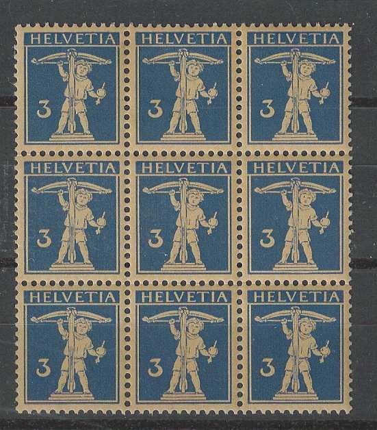 Tutti i francobolli: 1933 Nr. 182z Tellknabe ** – Nuovo (secondo la descrizione) da Basel venduto da Melphi
