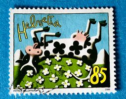 Nr.1198 Kuh auf Rücken GESTEMPELT Sondermarken 2006   