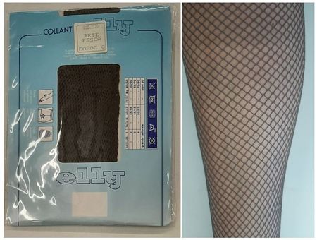 Elly Sommer Netz Strumpfhose Gr.L/XL, Braun (Fango)