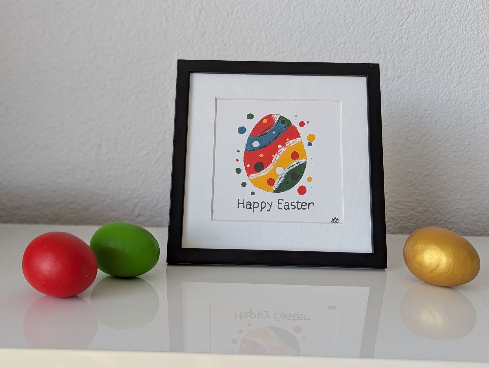 Cartoline: Handmade Easter Card - Unique Spring Decoration – Nuovo e nell'imballaggio originale da Winterthur venduto da LaVieColor 1