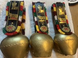 3 mittelgrosse Appenzeller Schellen Bühler Uzwil (A)